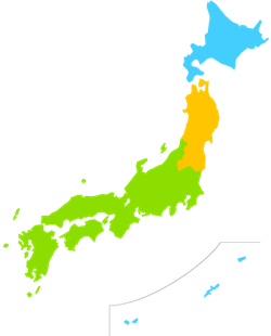 通常便（宅配便）の送料―地図